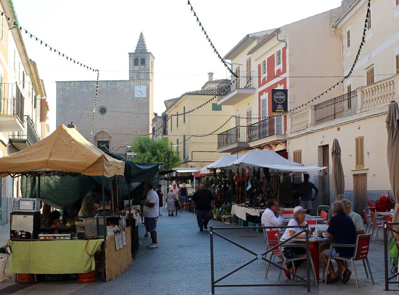 Mercado de Buger en Mallorca